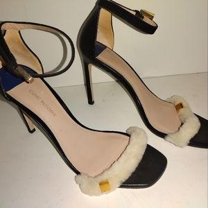 Stuart Weitzman Vero Cuoio Sandal Heels